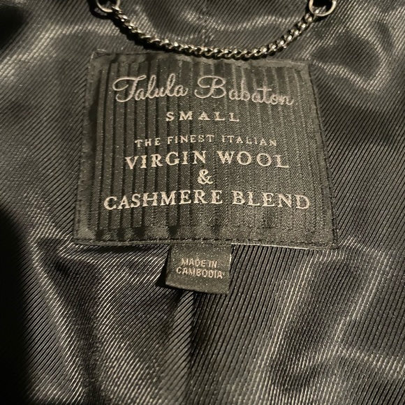 Babaton wool & cashmere Coat - Picture 2 of 4